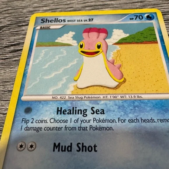 Pokémon | Rising Rivals #80/111: Shellos (2009) - Collectible Trading Card - Picture 12 of 15